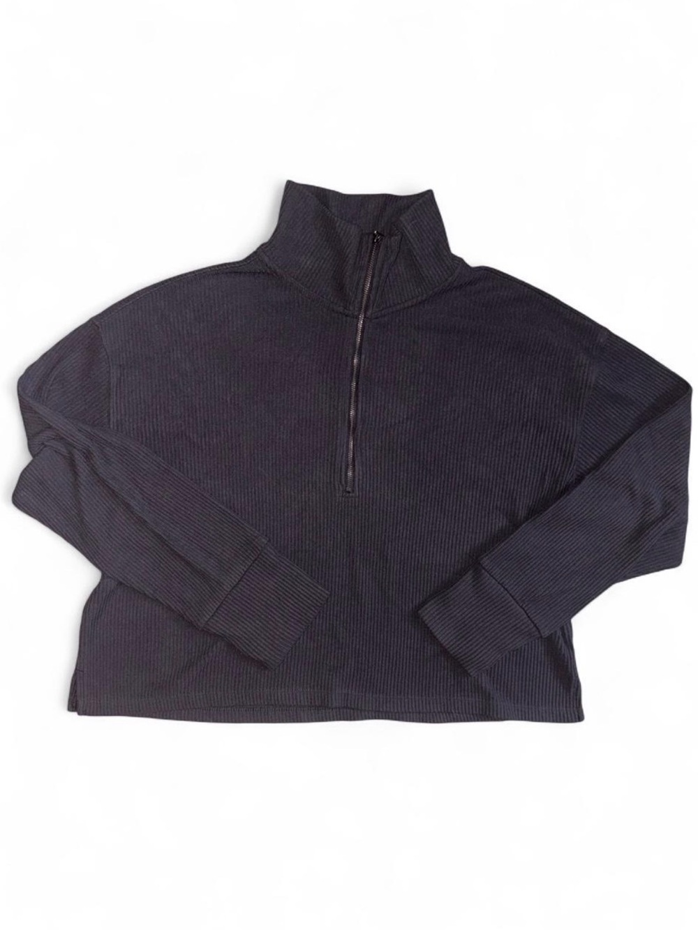 Abercrombie & Fitch Ribbed Knit Pullover – Size M